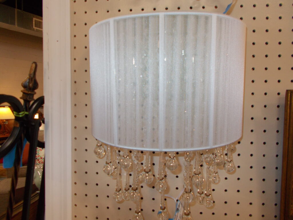 Modern Sheer Sconce with Crystal Accents; 12