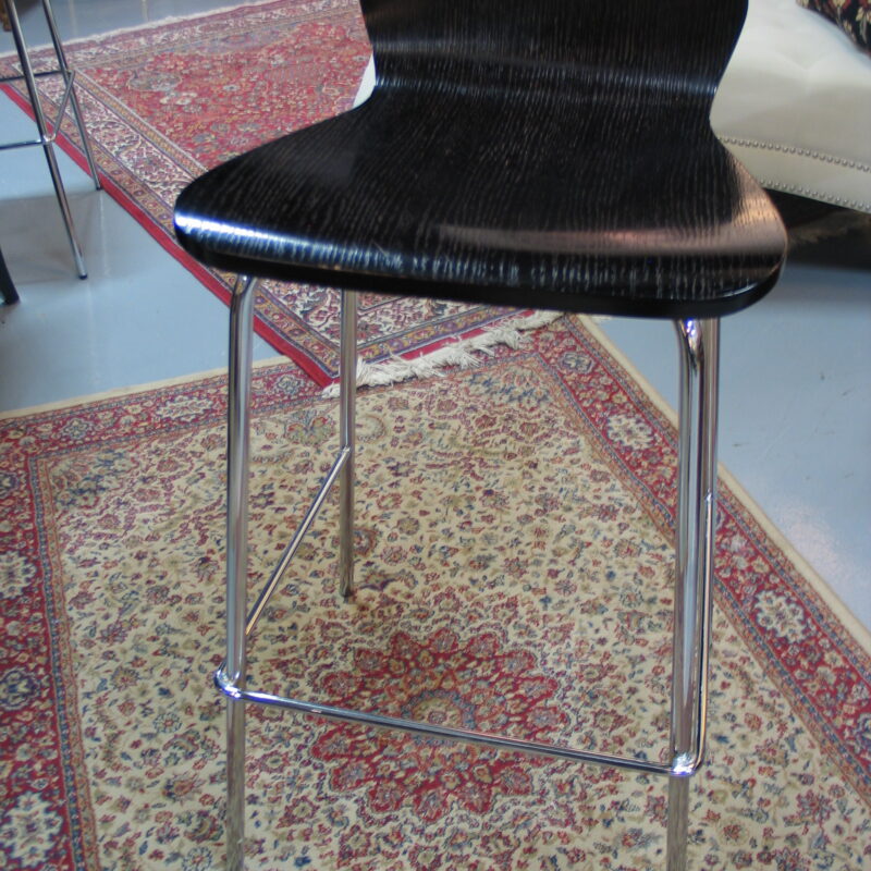 CRATE AND BARREL 30" Barstool; 18" x 16" x 35"  (2) Available