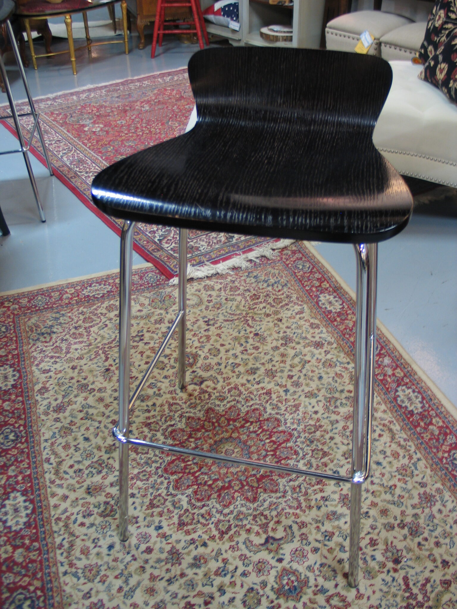 CRATE AND BARREL 30" Barstool; 18" x 16" x 35"  (2) Available