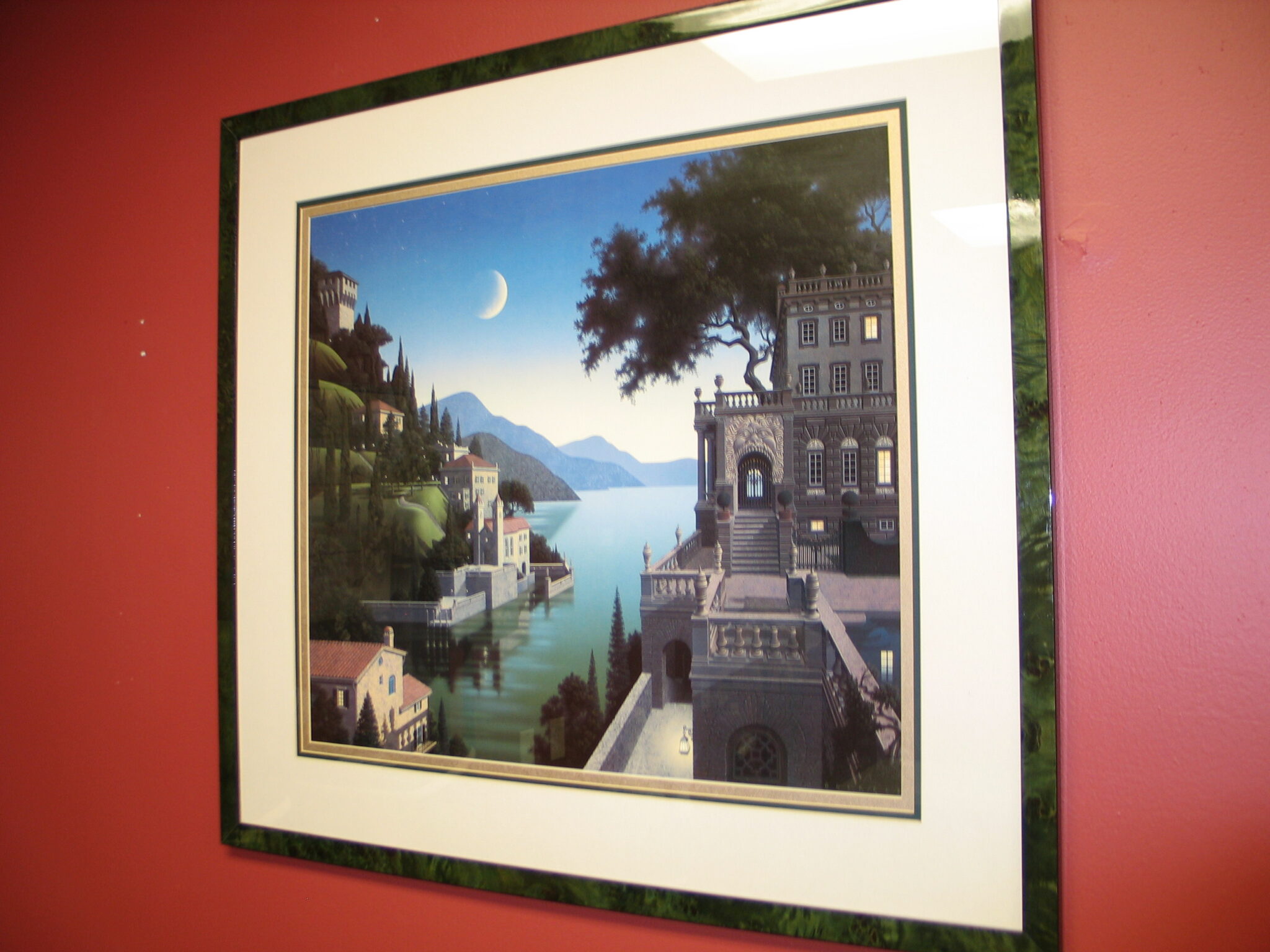 "Princes Kept the View" by Jim Buckles; 32" x 29"