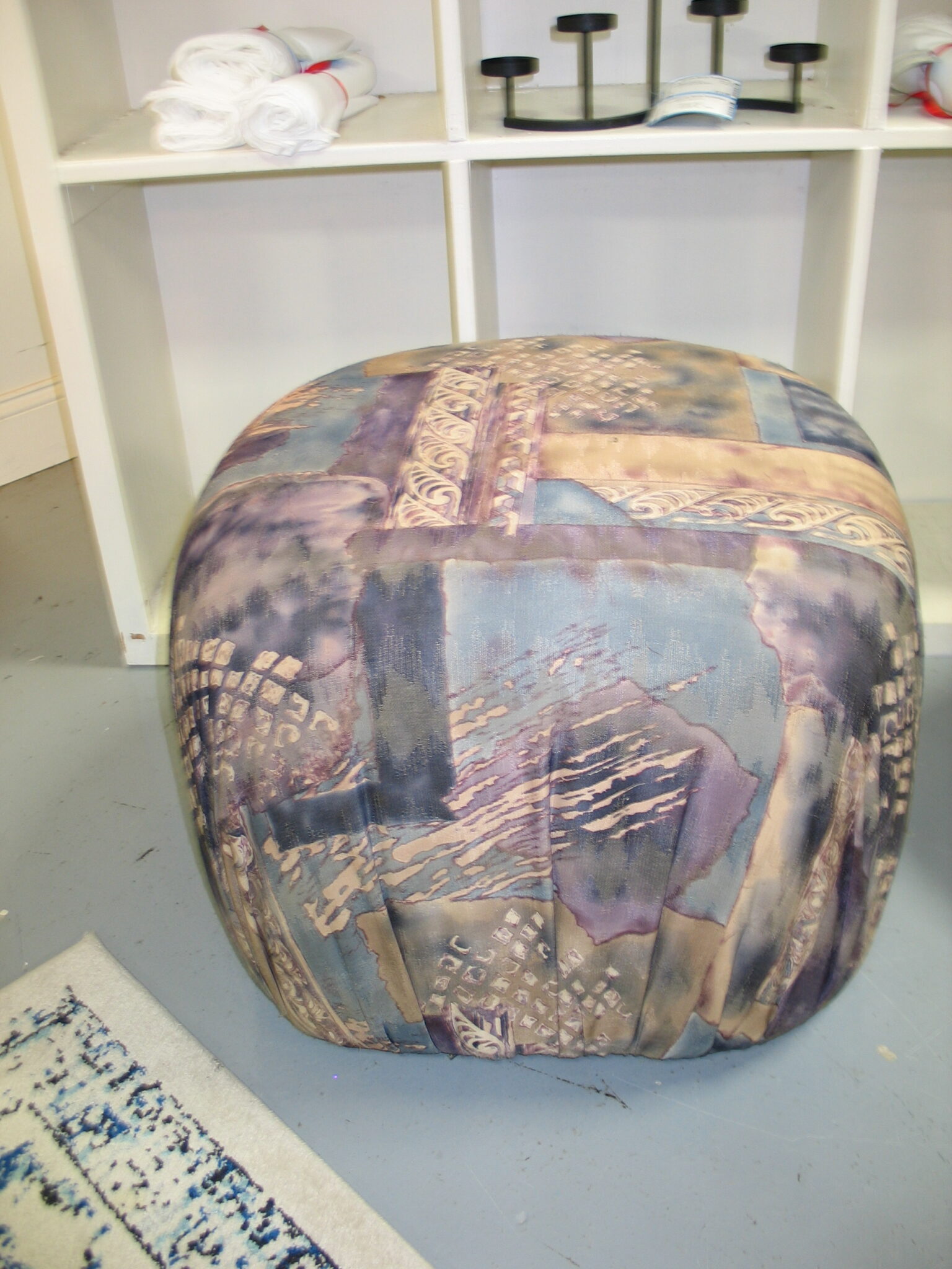 Upholstered Ottoman; 20" x 20" x 16"  (2) Available