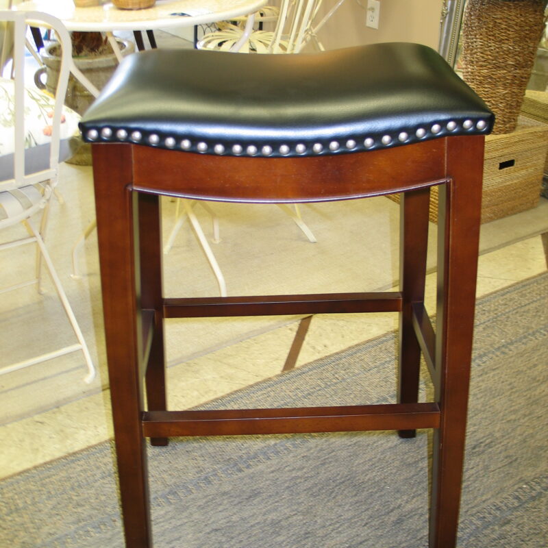 GRANDIN ROAD Saddle Style 30" Bar Stool; 19" x 13"  (3) Available